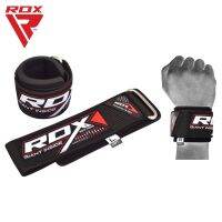 RDX ที่รัดข้อมือยกน้ำหนัก Padded Weight Lifting Straps