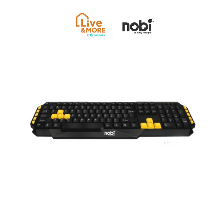มีประกัน-nobi-by-anitech-โนบิ-โดย-แอนิเทค-มัลติมีเดีย-คีย์บอร์ด-multimedia-keyboard-รุ่น-nk09
