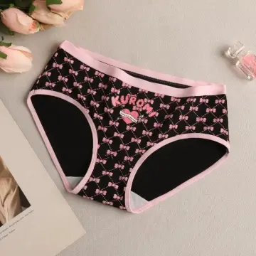 Sanrio Hello Kitty Cotton Panties Cartoon Sanrio Comfortable Breathable Hot  Girl Underwear Couple Underwear Japanese Gift