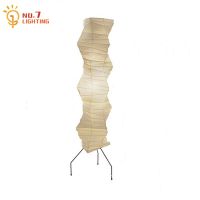 Japanese Design Wabi-Sabi Akari Noguchi Yong Table Lamp White Rice Paper Decorative Desk Lights For Bedroom Living/Dining Room