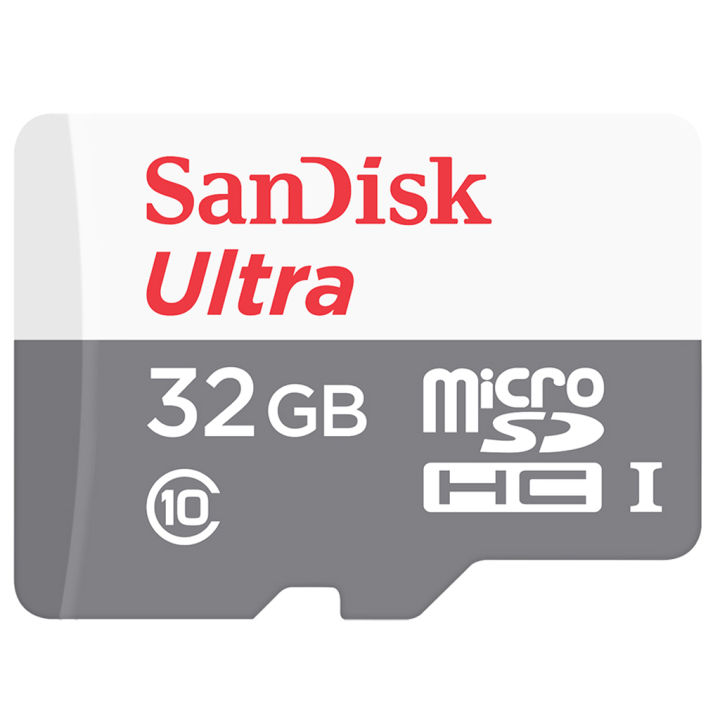 สุดคุ้มแพ็ค-5-ชิ้น-sandisk-microsdhc-card-ultra-ความเร็ว-100mb-s-32gb-class10-sdsqunr-032g-gn3mn-5-tfcard-เมมโมรี่การ์ด-แซนดิส-กล้องวงจรปิดภายใน
