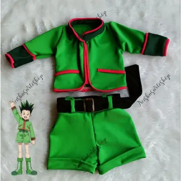 Anime Hunter X Hunter Gon Freecss Cosplay Costume Kids Children