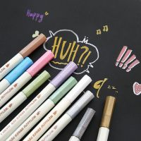 Winzige Paint Brush Pen Murah Metallic Color Brush Pen Calligraphy Marker Stationery