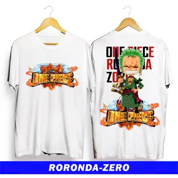 Camiseta Baby Look Luffy e Zoro com Roupas de Wano