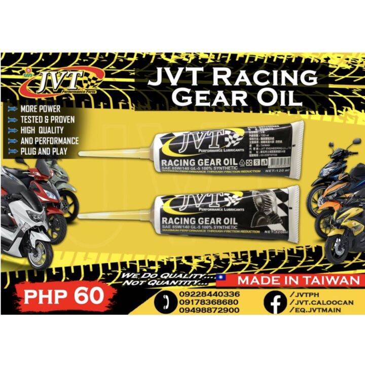 ♨JVT Gear Oil (UNIVERSAL) Nmax2020 Aerox v1 Nmax v1 Mio Aerox YConnect