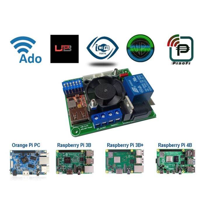 Piso Wifi Custom Board V3 (ADOLPBiWiFiPisoFiWB) Lazada PH