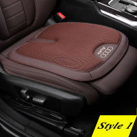 Bantal Kursi กันลื่นทำจากผ้าฝ้ายโฟมจำรูปใส่สบาย Bantal Kursi รถเหมาะสำหรับรถ Audi RS3 RS4 RS5 RS7 A8 A4 A6 A7 Q8 Q3 Q2 Q7car เบาะครอบที่นั่งลดการกระแทก Bantal Kursi