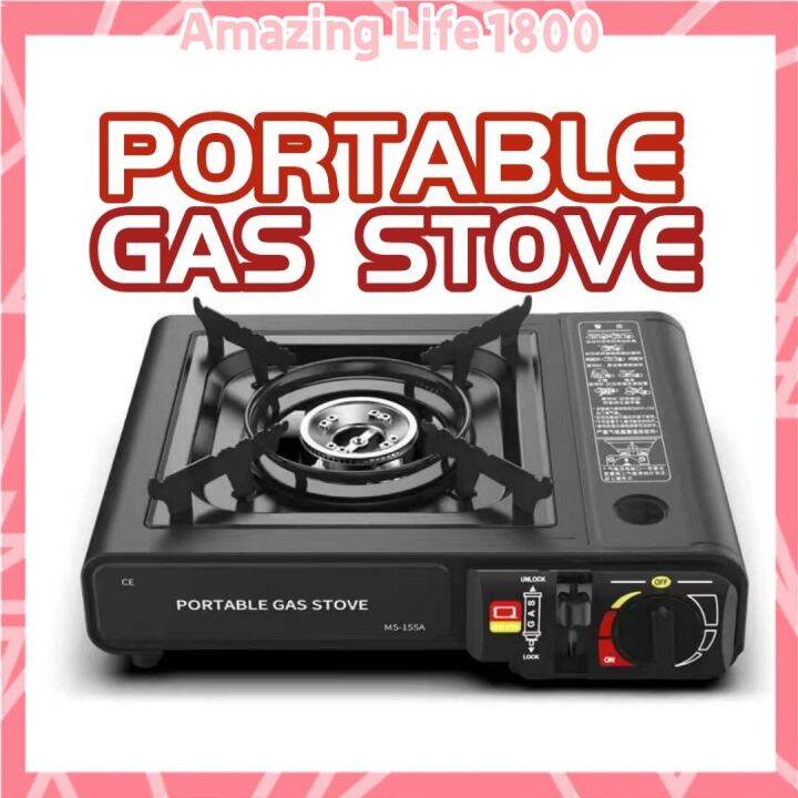 Portable Mini Camping Gas Stove Steamboat Single Gas Stove Burner Outdoor Single Use Lazada