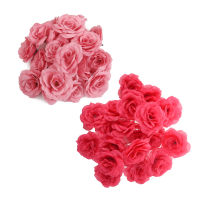 20pcs Artificial Rose Flower Head DIY Wedding Decoration Diameter of 65mm