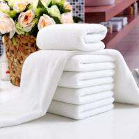 Livecity 1 ชิ้นสีขาวนุ่ม Home Hotel ผ้าขนหนูอาบน้ำ washcloth ท่องเที่ยวผ้าเช็ดมือ 30x70cm