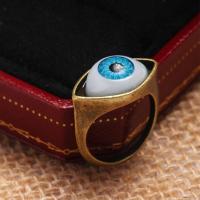 ZNGCEM แฟชั่น ย้อนยุค ที่พูดเกินจริง พังค์ แหวนตา แหวนกอธิค แฟชั่น ตาแหวน สำหรับ ผู้ชาย ผู้หญิง เครื่องประดับ