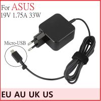 ไฟสำรองแล็ปท็อปอะแดปเตอร์ AC ไมโคร USB 19V 1.75A 33W ที่ชาร์จสำหรับ Asus ADP-33AW EXA1206UH X205 X205T X205TA C201 C201PA C201P