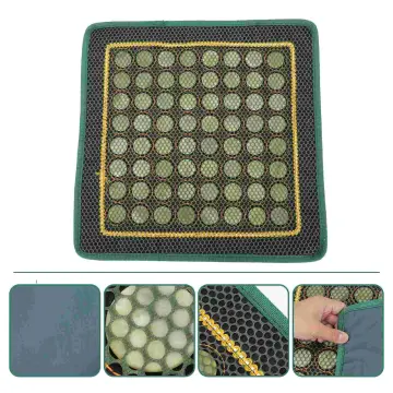 Sale-Jade Bead Car Seat Padded Cover Cushion - Set of 2 - Ying Yu Jade