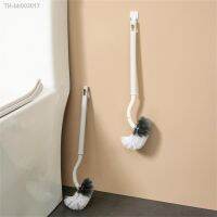 ✜☇ Durable Toilet Brush Creative Long Handle Wall-Mountable Toilet No Dead-End Cleaning Brush Home Tool Bathroom Accessories 2023