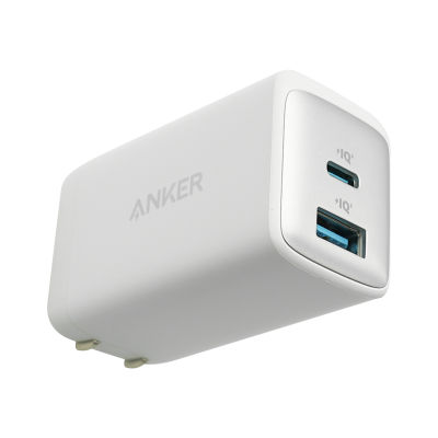 Anker ที่ชาร์จใน725 USB C 65W เครื่องชาร์จติดผนังเดินทางแบบพับได้2พอร์ตมีขนาดกะทัดรัดเป็นพิเศษ