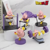 MFeeding Matsajin Buu โมเดลกล้ามเนื้อ Dbz,ดราก้อนบอลคอลเลกชั่นหุ่นแอคชั่นบูคอลเลกชั่นตุ๊กตาน่ารักของเล่น Hiasan Kamar ของขวัญ Feeding Mats