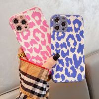 ☒ Moda Leopard skórzany futerał na telefon dla iPhone 12 Pro Max XR XS Max 8 7 Plus kwadratowy miękki silikonowy pokrowiec na iPhone 11 przypadkach