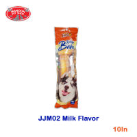 [MANOON] PET8 JJM02 Mega Bone Milk Flavor เพ็ทเอ็ท ขนมสุนัข กระดูกผูกจั้มโบ้ รสนม ขนาด 10 นิ้ว