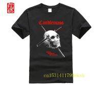 Candlemass Band Doom Basic Cotton T-shirt Traditional Black T-shirt Asian Size