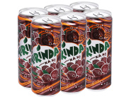 Combo 6 Lon Mirinda Xá Xị 330ml