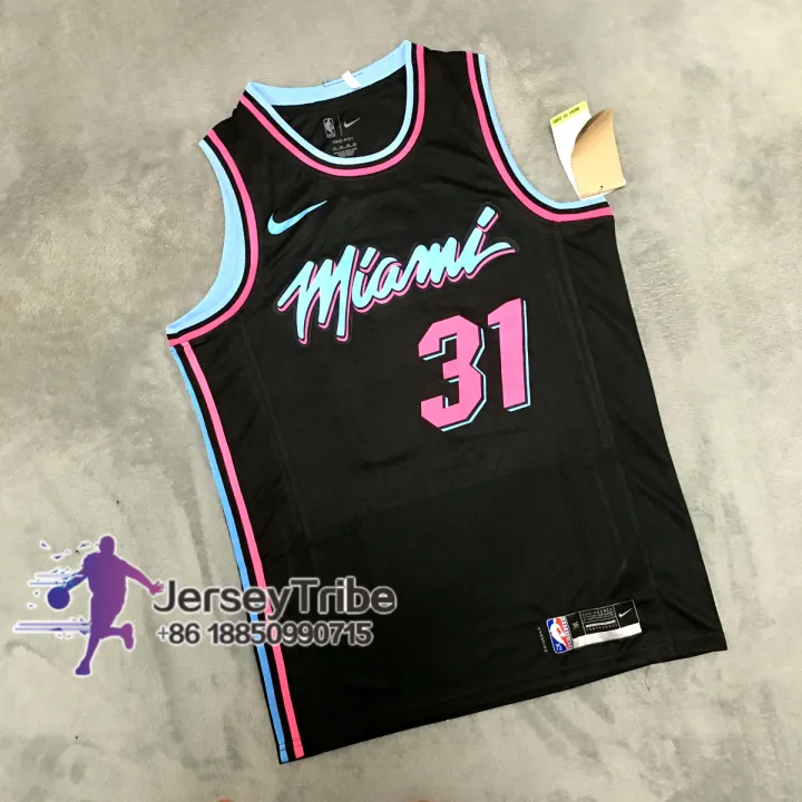 New Original Men's NBA Miami Heat #31 Max Strus Retro City Edition ...