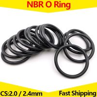 Lamberts 2.0mm 2.4mm 6mm -180mm Nitrile Butadiene Rubber NBR Repair Gasket O Washer