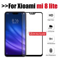 [HOT DOLXIOWEOH 539] 2ชิ้นสำหรับ Xiaomi Mi 8 Lite ป้องกันหน้าจอกระจก Xaomi Mi8 9 9pro 9 Lite10t Pro10 Lite 5กรัมแสงฟิล์มป้องกันแก้ว