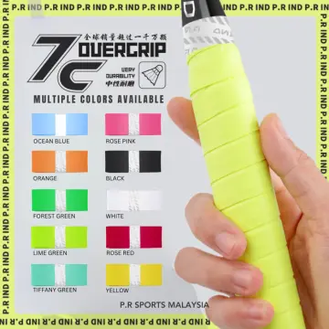 5pcs Mixed Colour YONEX Over Grip Badminton Racket Grip Tape Tennis  Replacement