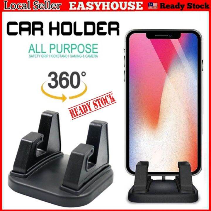 360 Degree Rotate Car Cell Phone Holder Dashboard Sticking Universal