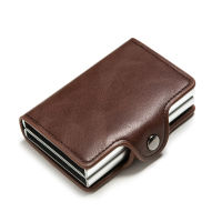 Rfid Blocking Credit Card Holder Men Smart Wallet Aluminum Metal Business Bank Card Case Pocket CreditCard Cardholder