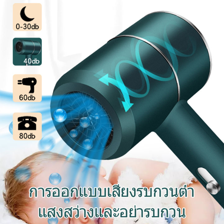 จัดส่งที่รวดเร็ว-hair-dryer-ไดร์เป่าผมชาย-ไดรฟ์-เป่าผม-ไดร์เป่าผม-ขายดี-เครื่องเป่าผม-ไดเป่าผมแห้งไว-ไดร์เป่าผมเสียงเบา-บรรเทาอาการชี้ฟู