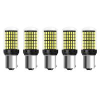 5ชิ้นหลอดไฟ Led 1156 Py21w Bau15s 150องศา144smd Led Canbus รถหันถอยหลังสูง