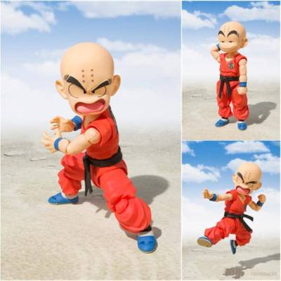 Dragon Ball Krillin Action Figure Movable Joint Model Dolls Toys For Kids Home Decor Gifts Collections Ornament
