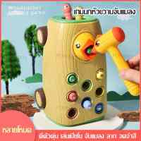 ของเล่น ของเล่นเด็ก ของเล่นนกกินหนอน ของเล่นให้อาหารนก แม่เหล็กให้อาหารนก Woodpecker Hammer ของเล่นสําหรับเด็ก