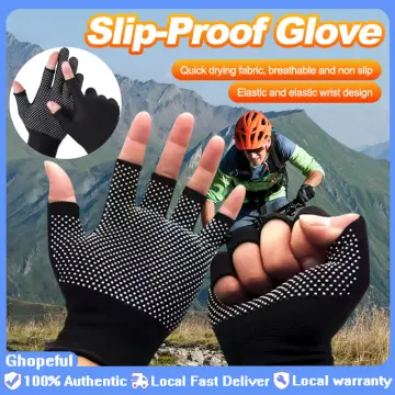 New Nylon Cycling Gloves Breathable Anti-Slip Outdoor Gym Sports