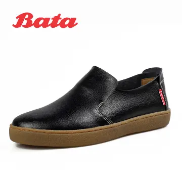 Bata genuine 2024 leather shoes