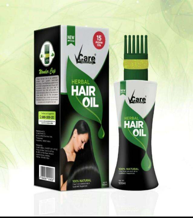 Vcare Herbal Hair Oil 100ml Lazada