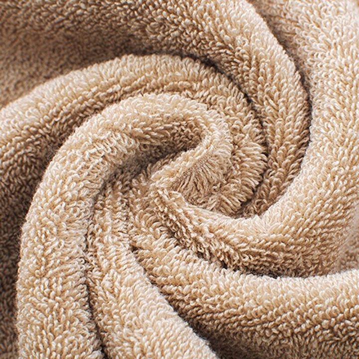 34-76cm-100-cotton-face-towels-white-navy-khaki-hair-towel-for-adults-washcloths-high-absorbent-home-hotel-pure-thick-towels
