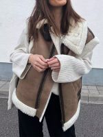 ✒❈◄ Suninheart 2022 New Fashion Fur In Waistcoat Sleeveless Female Coat