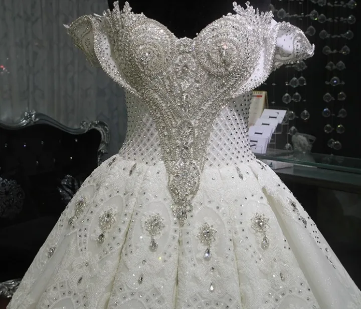 woman dresses for wedding