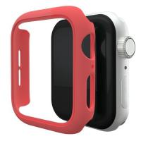 เคสสำหรับ Apple Watch เคลือบป้องกันฝาปิด Se ชุด6 5 4 3ชิ้นกันชน40มม. 44มม. 38มม. 42มม. เปลือกแข็งสำหรับกรอบ Iwatch