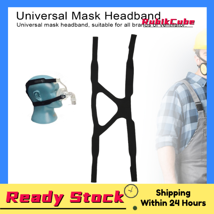 Universal CPAP Mask Strap Hersvin Replacement Headband Breathable Nose