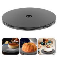 FOXNOVO Cake Turntable ครัวเครื่องเทศเครื่องเทศที่ให้บริการหมุนได้ถาดหมุน 360 องศาหมุน