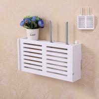 bjh✱☸  38x20x8.5cm Bins Wall-mounted Router Storager Shelf  Wall Hanging Bracket Organizer