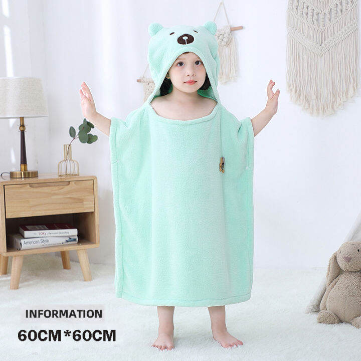 2020-autumn-baby-boys-children-beach-towel-girls-hoodie-christmas-poncho-kids-bath-towel-cartoon-animal-swimming-bathrobe-cotton