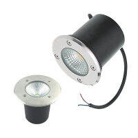 LED Underground Light 5W 10W COB โคมไฟชั้นกลางแจ้ง Ground Spot IP65ภูมิทัศน์สวนสแควร์ฝัง Yard 85-265V DC12V *