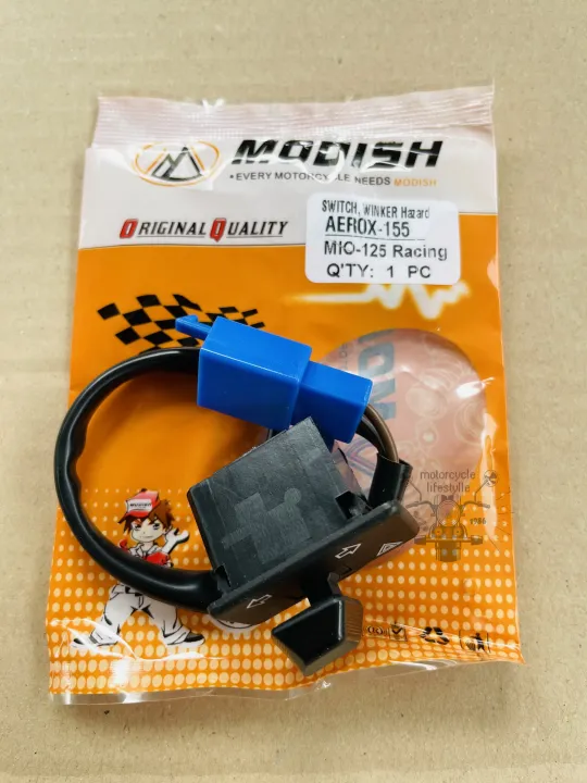 Winker Hazard Switch With Socket(Mio125/Aerox155) Lazada PH
