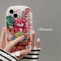 Mrhaha เคสกันกระแทกสบู่แฟชั่นสำหรับ OPPO A78 A15 A17 A57 A16K A16 A5s A31 A33 A54 A3s A5 A9 A93 A15s A96 A95 Reno 5 8T Ins A53หมีสตรอเบอร์รี่น่ารักเคสป้องกันซิลิโคนโทรศัพท์ที่เรียบง่ายใสสวยงาม