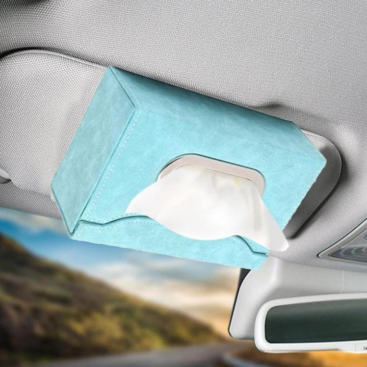 visor-napkin-holder-automobile-sun-visor-tissue-holder-soft-napkin-dispenser-for-cars-trucks-suvs-headrest-tissue-box-for-hold-cell-phones-keys-pens-best-service