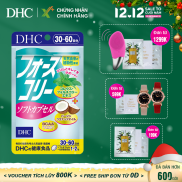 Viên uống giảm cân DHC Nhật Bản Forskohlii Soft Capsule thực phẩm chức